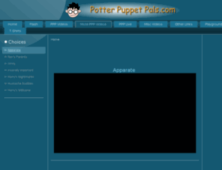 potterpuppetpals.com screenshot