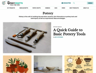 pottery.about.com screenshot