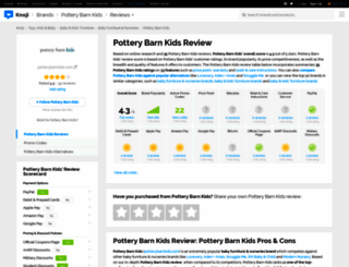 potterybarnkids.knoji.com screenshot