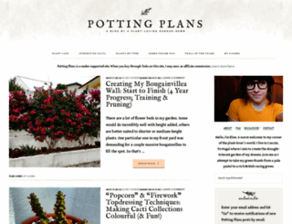 pottingplans.com screenshot