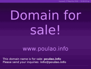 poulao.info screenshot