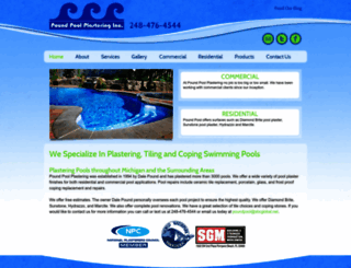 pound-pool-plastering.com screenshot