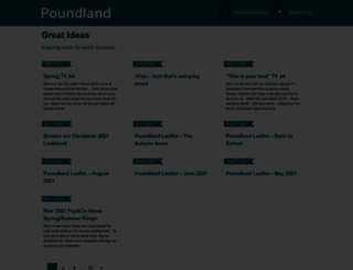 poundlandblog.co.uk screenshot