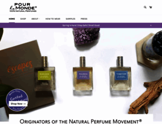 pourlemondeparfums.com screenshot