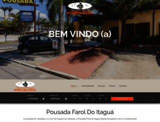 pousadafaroldoitagua.com.br screenshot