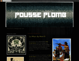 pousseplomb.blogspot.com screenshot