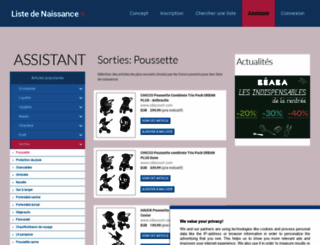 poussette-magazine.com screenshot