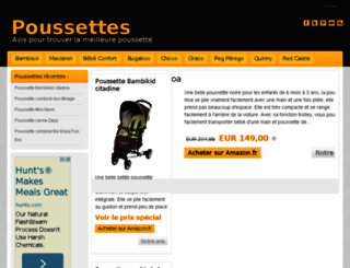 poussettes.net screenshot