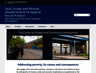 povertycenter.case.edu screenshot