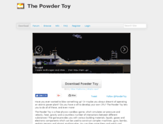 powder.hardwired.org.uk screenshot