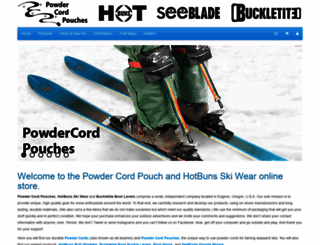 powdercordpouch.com screenshot