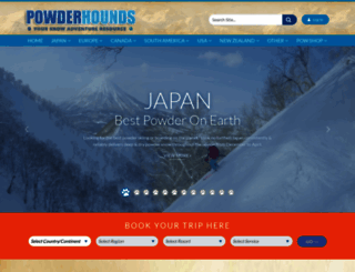 powderhounds.com screenshot