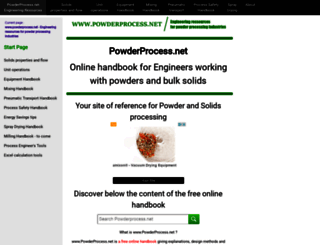 powderprocess.net screenshot