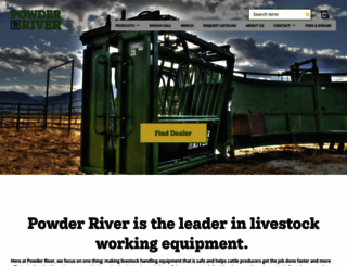 powderriver.com screenshot
