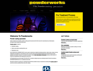 powderworks.co.nz screenshot