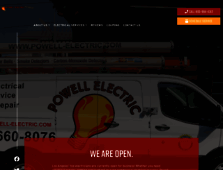 powell-electric.com screenshot