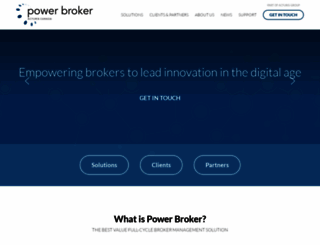 power-broker.com screenshot
