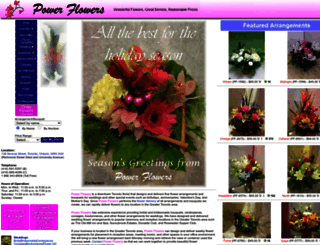 power-flowers.com screenshot