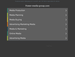 power-media-group.com screenshot