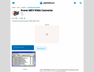 power-mp3-wma-converter.uptodown.com screenshot