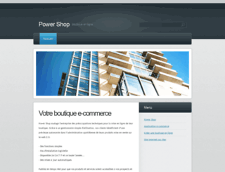 power-shop.fr screenshot