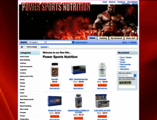 power-sports-nutrition.com screenshot