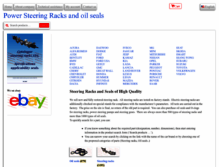 power-steering-racks.com screenshot