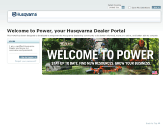 power.husqvarnagroup.com screenshot