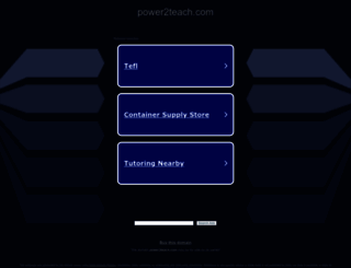 power2teach.com screenshot