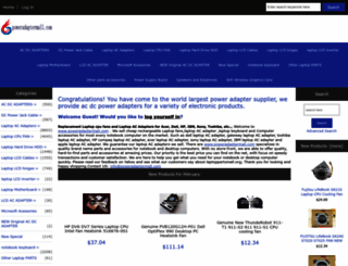 poweradaptermall.com screenshot