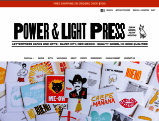 powerandlightpress.com screenshot