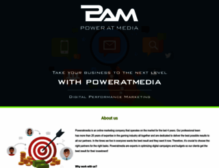 poweratmedia.com screenshot
