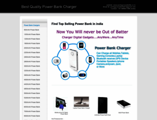 powerbankcharger.weebly.com screenshot
