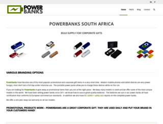 powerbanks.co.za screenshot