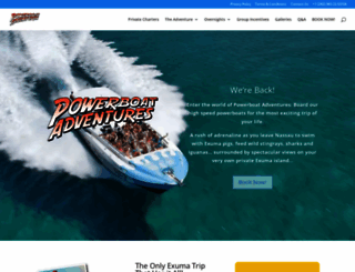 powerboatadventures.com screenshot