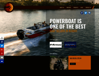 powerboatandsafari.com screenshot