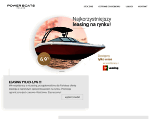 powerboats.pl screenshot