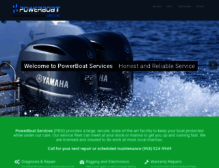 powerboatservices.com screenshot