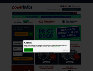 powerbulbs.co.uk screenshot