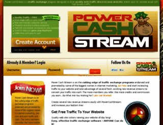 powercashstream.com screenshot
