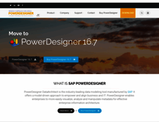 powerdesigner.biz screenshot