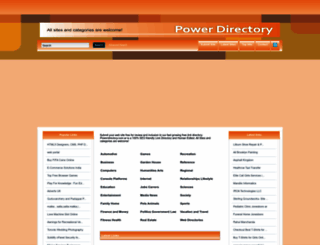 powerdirectory.com.ar screenshot