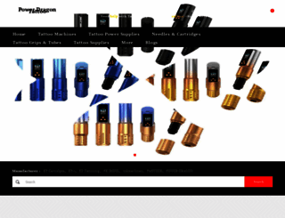 powerdragontattoo.com screenshot
