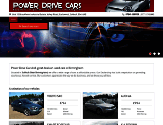 powerdrive-cars.co.uk screenshot