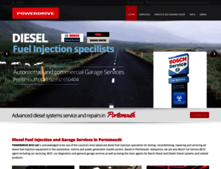 powerdrivediesels.com screenshot
