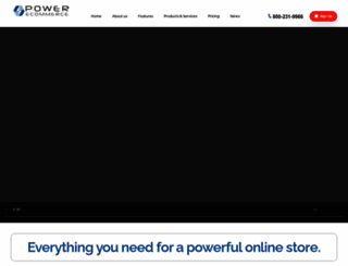 powerecommerce.com screenshot