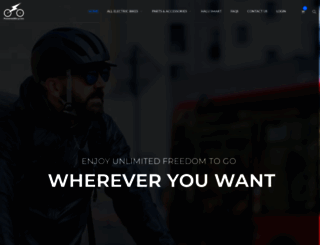 poweredbicycles.co.uk screenshot