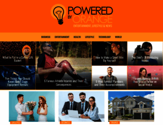 poweredbyorange.com screenshot