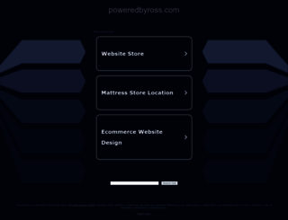 poweredbyross.com screenshot