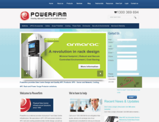 powerfirm.thewebshowroom.com.au screenshot